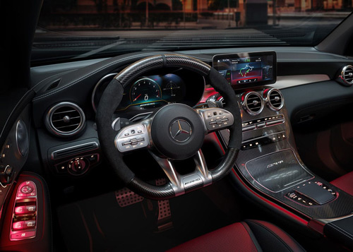 2020 Mercedes-Benz AMG GLC SUV interior