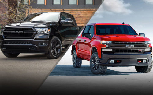 2020 RAM 1500 vs 2020 Chevrolet Silverado