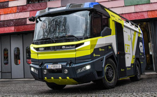 Rosenbauer Electric Fire Truck