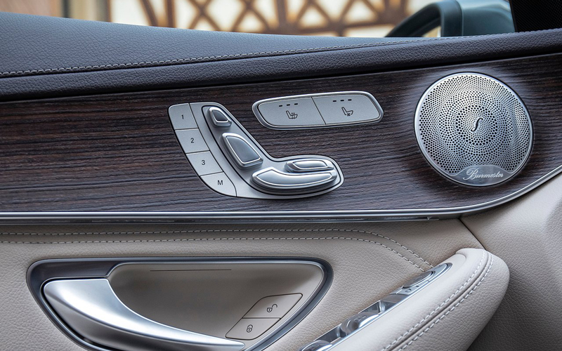 2020 Mercedes-Benz GLC SUV options and Burmester sound