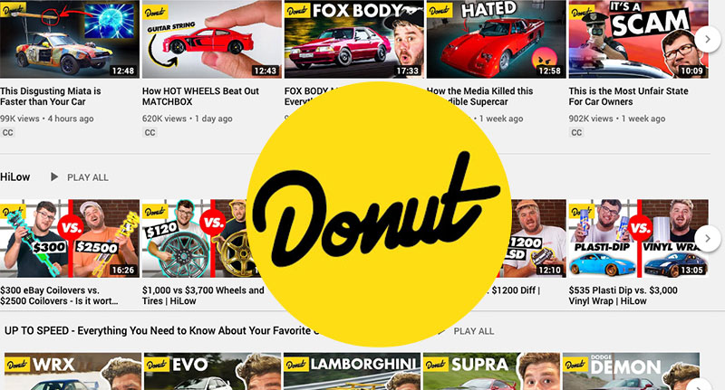 Donut Media youtube Channel