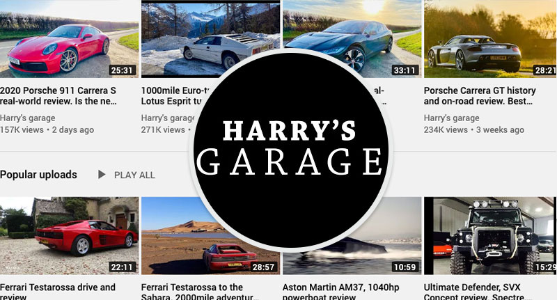 Harry Garage Youtube
