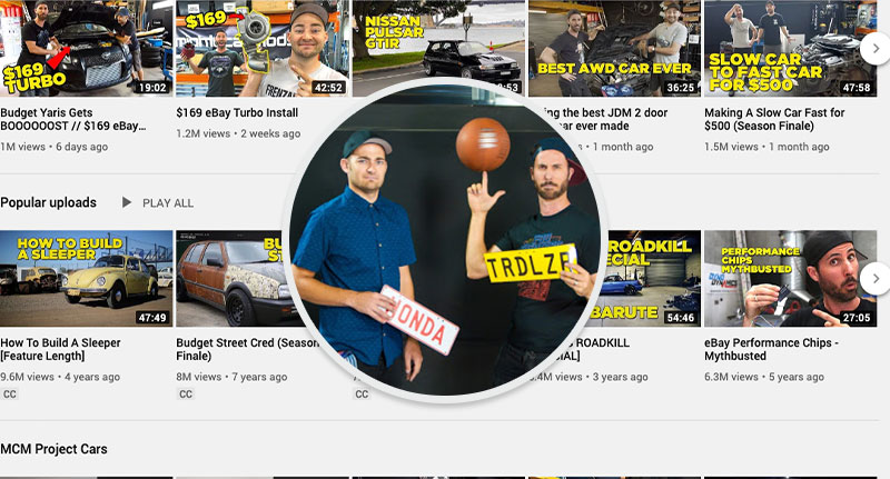 Youtuber Might Car Mods