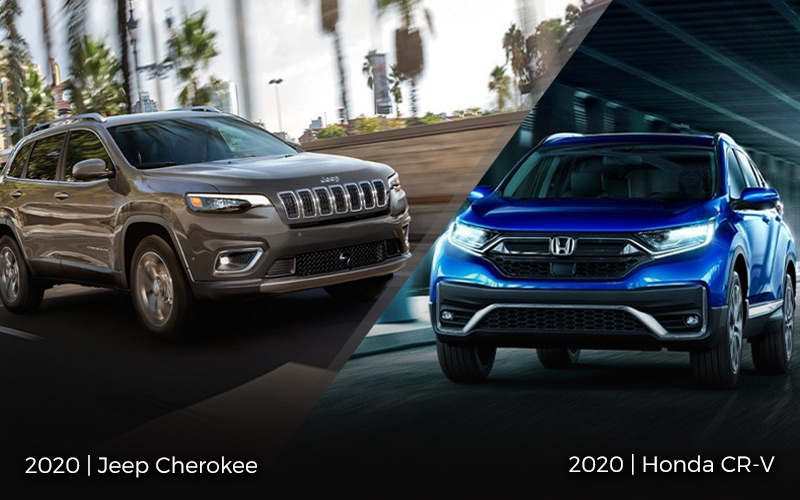 2020 Jeep Cherokee VS 2020 Honda CR-V