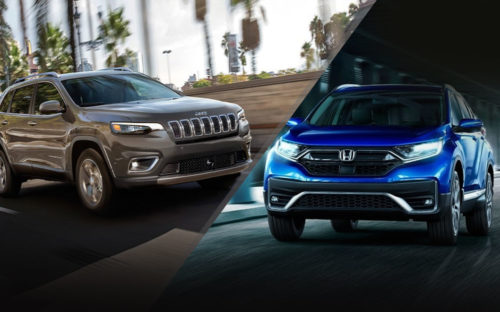 Jeep Cherokee vs Honda CR-V