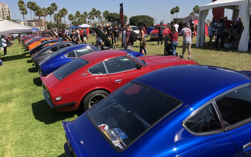 Datsun models at the 2019 Japanese Classic Car Show - zcarblog.com