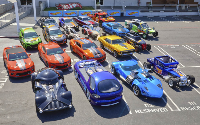 Hot Wheels Legends Tour's life sized cars - hotwheels.com