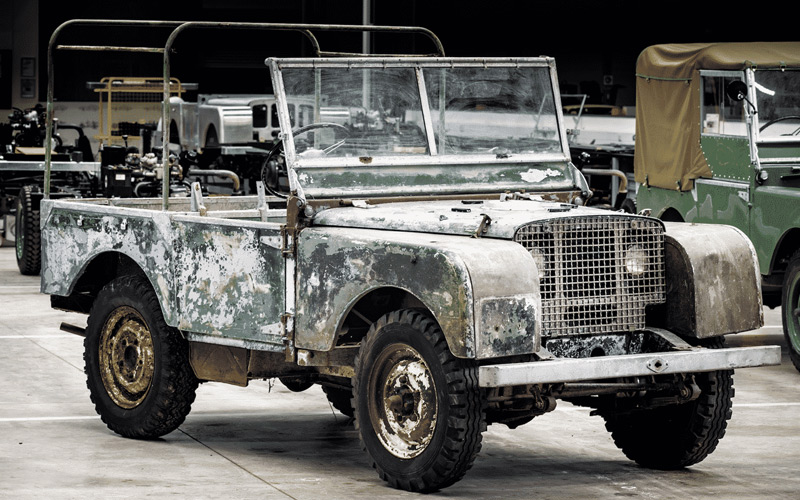 Pre-production 1948 Land Rover - landroverusa.com