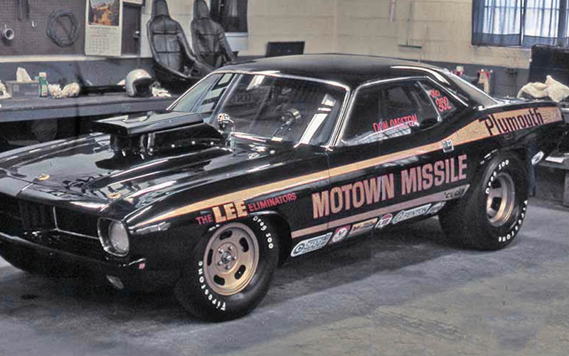 1972 Motown Missile 'Cuda Pro Stock - allpar.com
