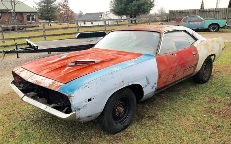 1973 Plymouth Barracuda unrestored - carsforsale.com