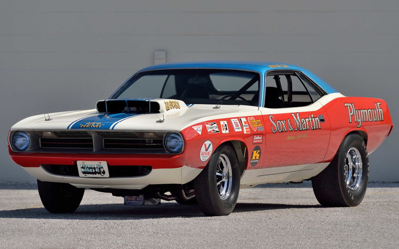 1970 Sox & Martin 'Cuda Pro Stock - mecum.com