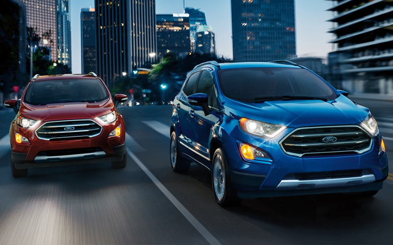 2020 Ford EcoSport Titanium models - ford.com