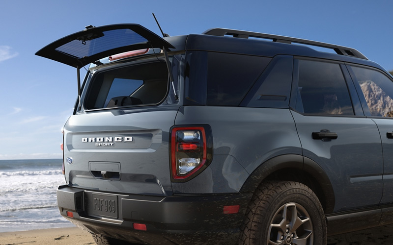 2021 Ford Bronco Sport rear window opening - ford.com 2021 Ford Bronco Sport rear window opening - ford.com