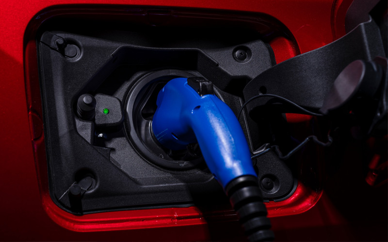2021 Toyota RAV4 Prime charger port - toyota.com