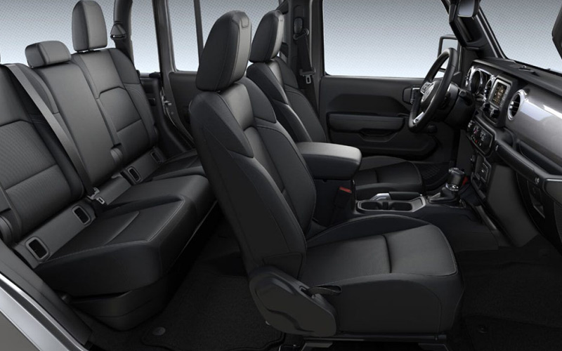 2020 Jeep Gladiator interior - jeep.com