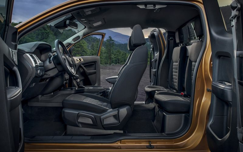 2020 Ford Ranger interior - ford.com