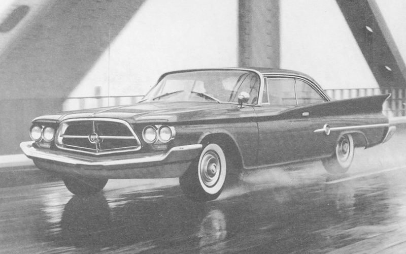 1960 Chrysler 300F advertisement - @ThrowbackAds on Twitter