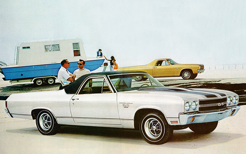 1970 Chevrolet El Camino SS advertisment - gm.com