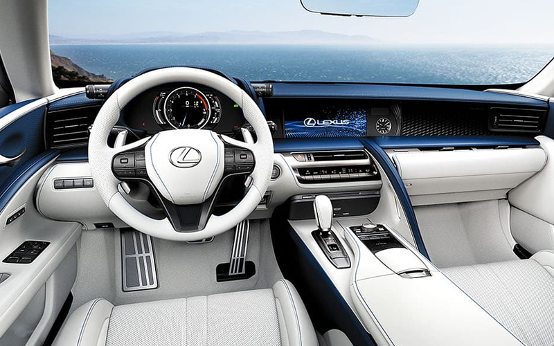 2021 Lexus LC 500 interior - lexus.com