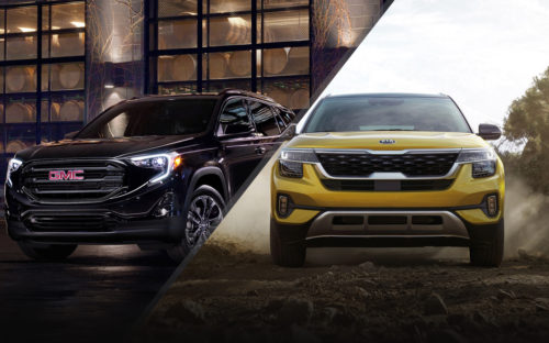 Compact SUV Contenders: GMC Terrain vs Kia Seltos