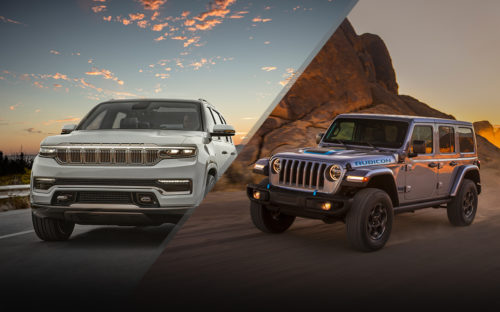 New Jeeps Revealed - Electric Wrangler 4xe & Wagoneer Redux