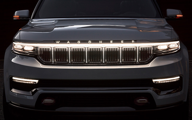 Jeep Grand Wagoneer grille lights- fcanorthamerica.com