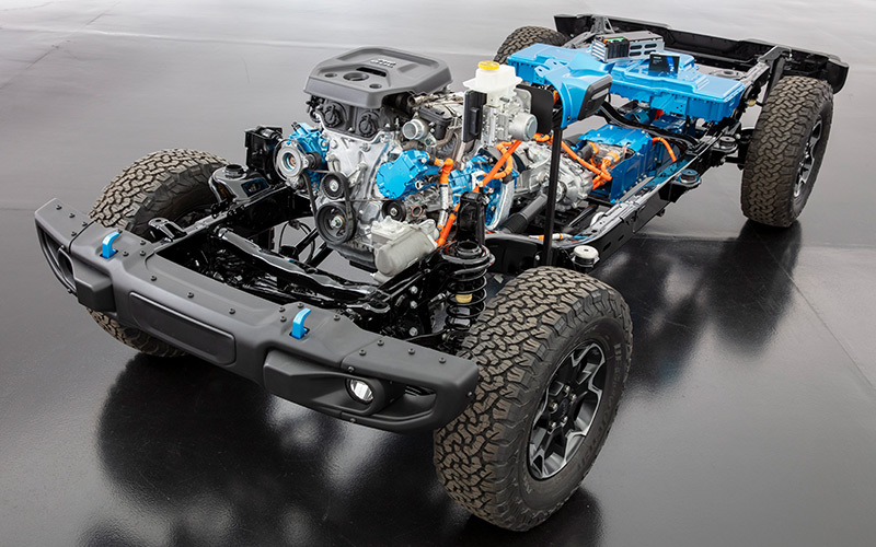 2021 Jeep Wrangler 4xe chassis, engine, and battery power - fcanorthamerica.com