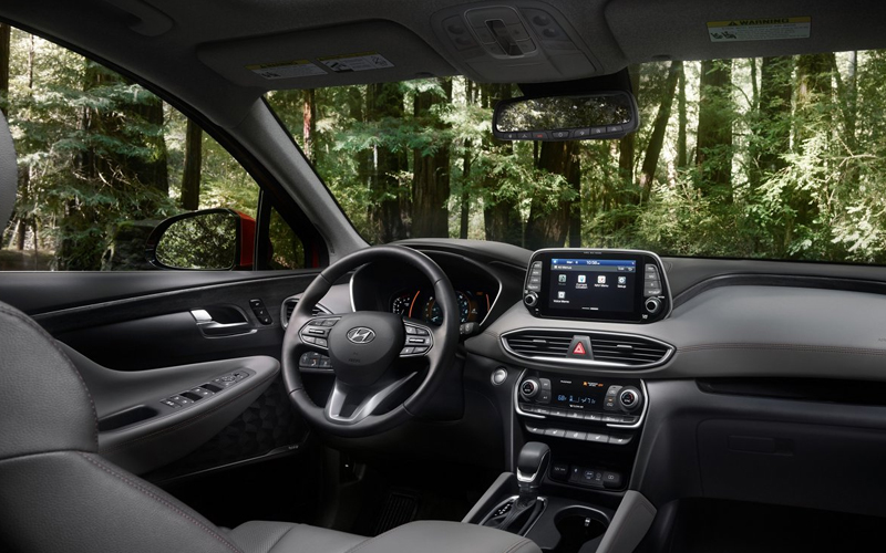 2020 Hyundai Santa Fe interior - hyundaiusa.com