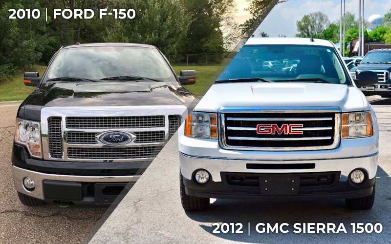 2010 Ford F-150 and 2012 GMC Sierra 1500 - carsforsale.com