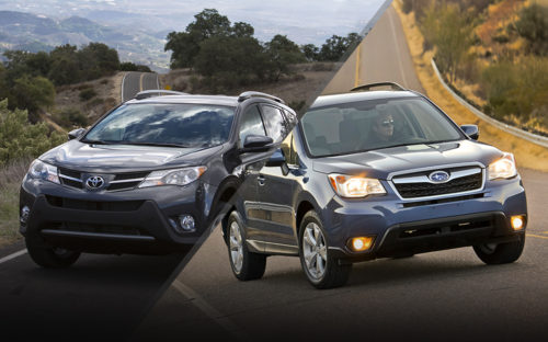 Budget Buy Under $15,000: RAV4 vs Forester