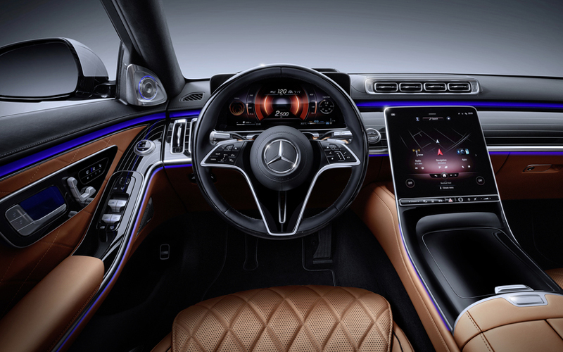 2021 Mercedes-Benz S-Class interior - mbusa.com