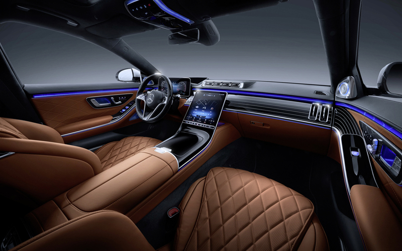 2021 Mercedes-Benz S-Class interior - mbusa.com