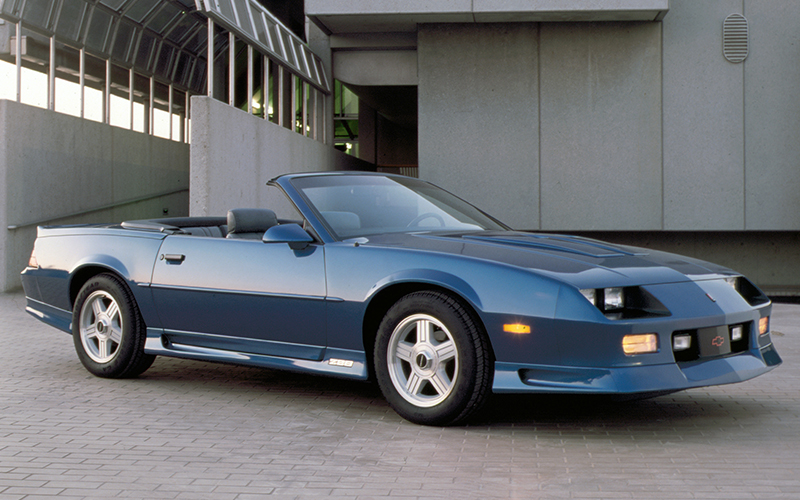 1992 Chevrolet Camaro Z28 convertible - chevrolet.com