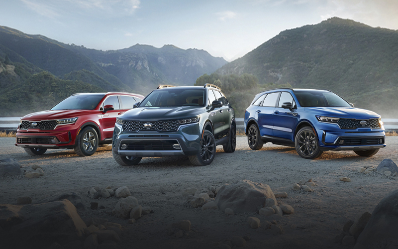 2021 Kia Sorentos - kia.com