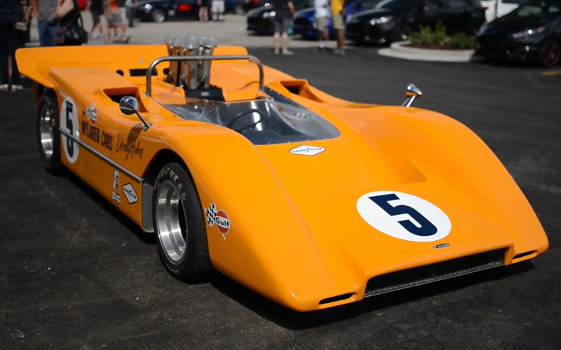 1968 McLaren M8A Can-Am Racecar - mystfire on Youtube