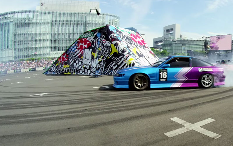 Parking lot Gymkhana in Tokyo, Japan - Monster Energy on YouTube.com