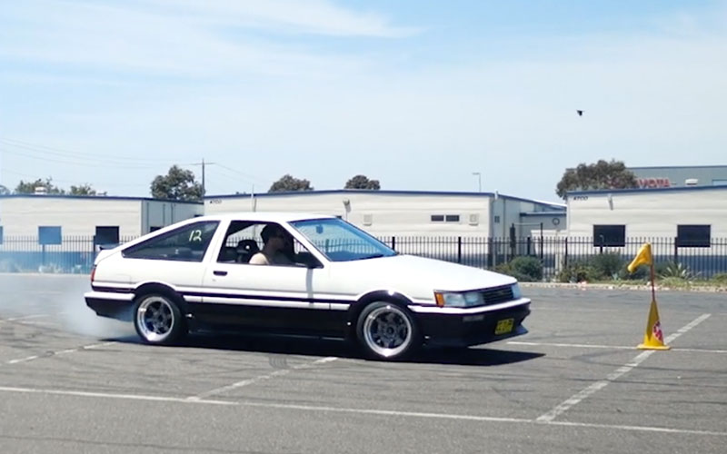 Participant in the 2019 Classic Japan Motorkhana event - Motorsport Australia on YouTube.com