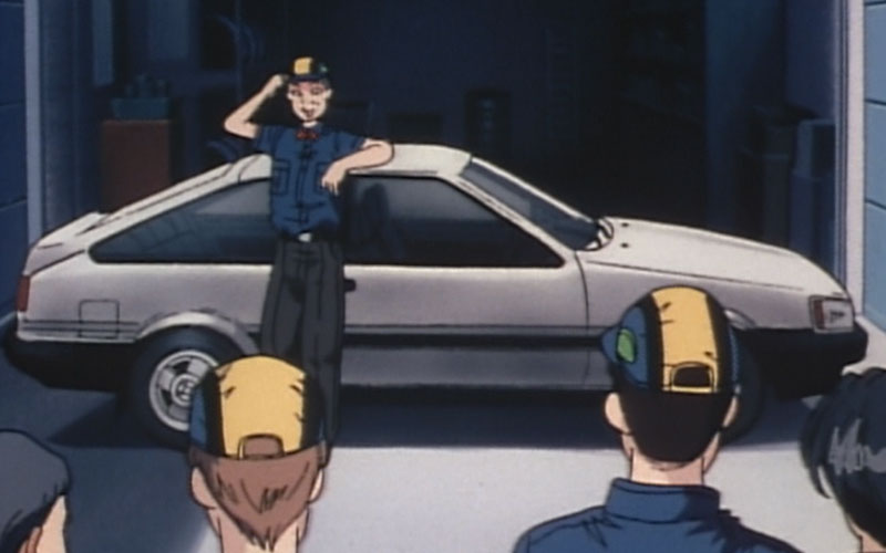 Itsuki's Toyota Corolla AE85 - funimation.com