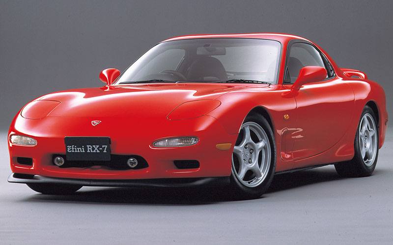 1991 ɛ̃fini RX-7 debut - mazda.com