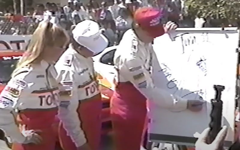 Craig T. Nelson acting as the "Coach" for his racing team - lyric1228 on YouTube.com