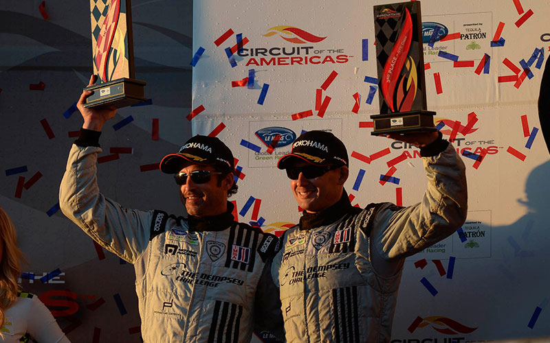 Patrick Dempsey at the 2013 Le Mans - patrickdempsey.com