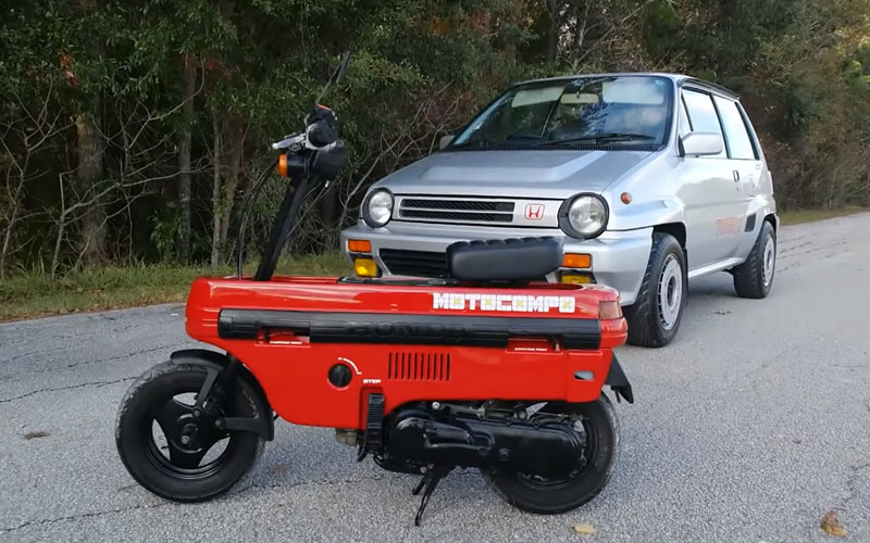 1983 Honda City Turbo II with Motocompo - Nippon Imports on Youtube