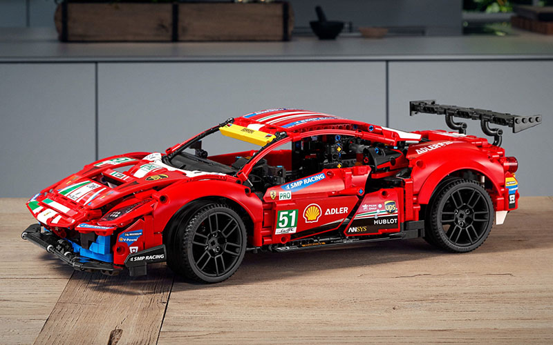 LEGO Technic Ferrari 488 GTE "AF Corse #51" - lego.com LEGO Technic Ferrari 488 GTE "AF Corse #51" - lego.com