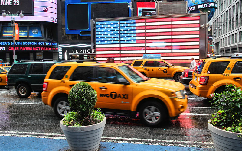 Ford Escape taxis in New York City