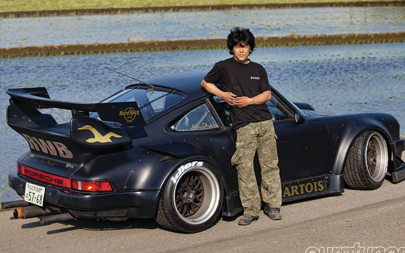 Akira Nakai and his RWB Stella Artois - rwbregistry.com Akira Nakai and his RWB Stella Artois - rwbregistry.com