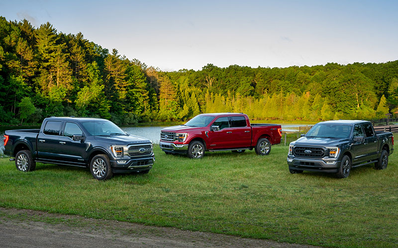 2021 Ford F-150s - media.ford.com