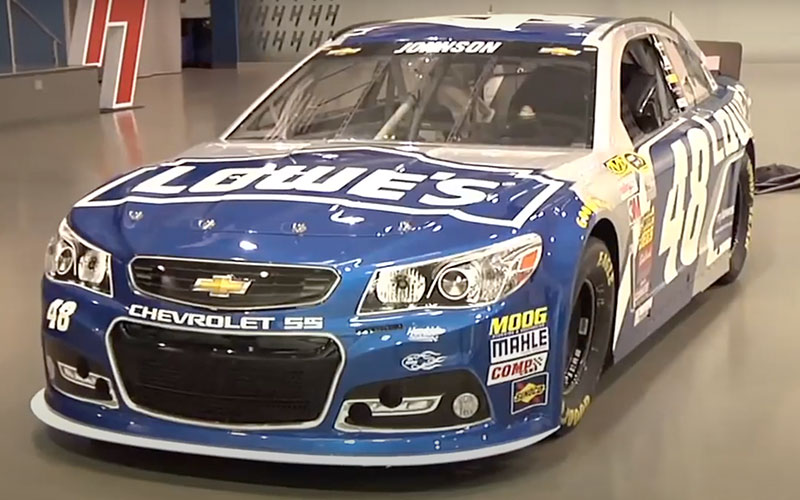 Jimmie Johnson's #48 Chevy - Lowe's Racing on YouTube.com Jimmie Johnson's #48 Chevy - Lowe's Racing on YouTube.com