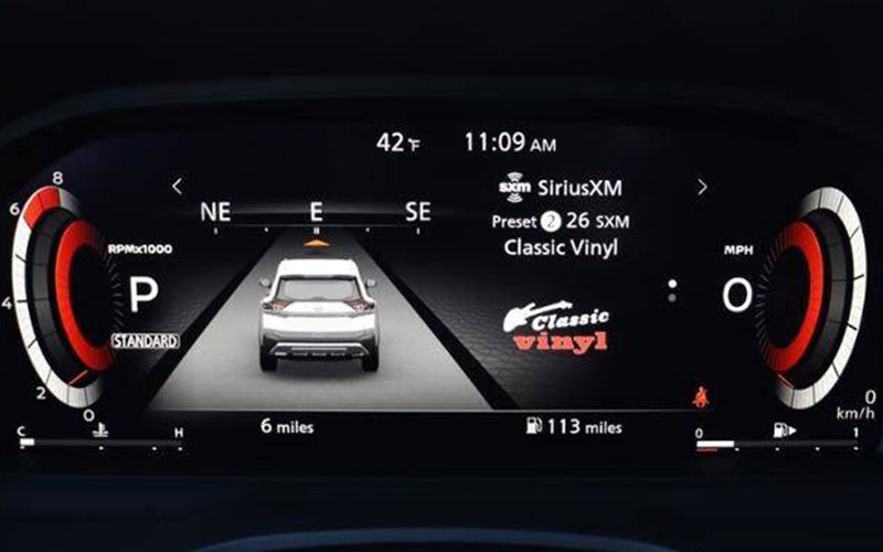 2021 Nissan Rogue Digital Dashboard - carsforsale.com