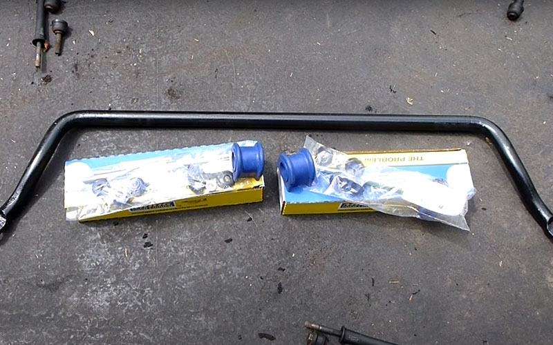 Sway bar and bushings - ChrisFix on YouTube.com