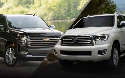 2021 Chevy Tahoe VS Toyota Sequoia